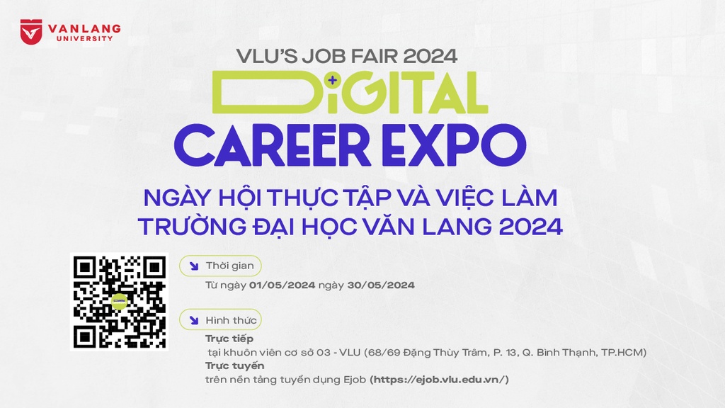 Ngày hội việc làm VLU's JOB FAIR 2024