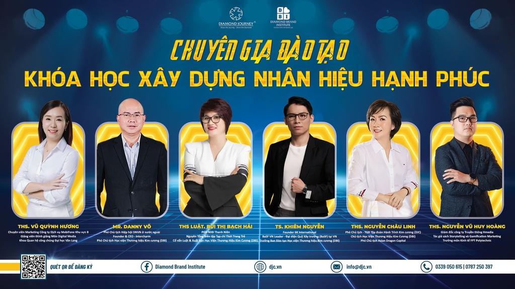 Khóa học Xây dựng Nhân hiệu Hạnh phúc