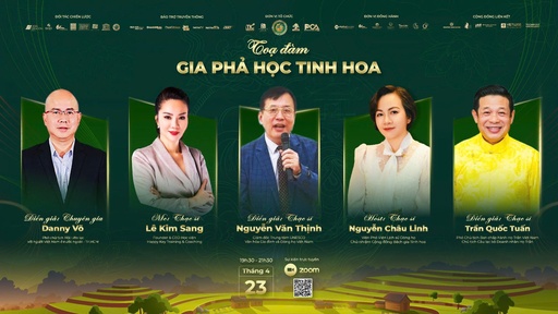 Booktalk #01: “Gia phả học tinh hoa" - Cánh cửa trở về cội nguồn