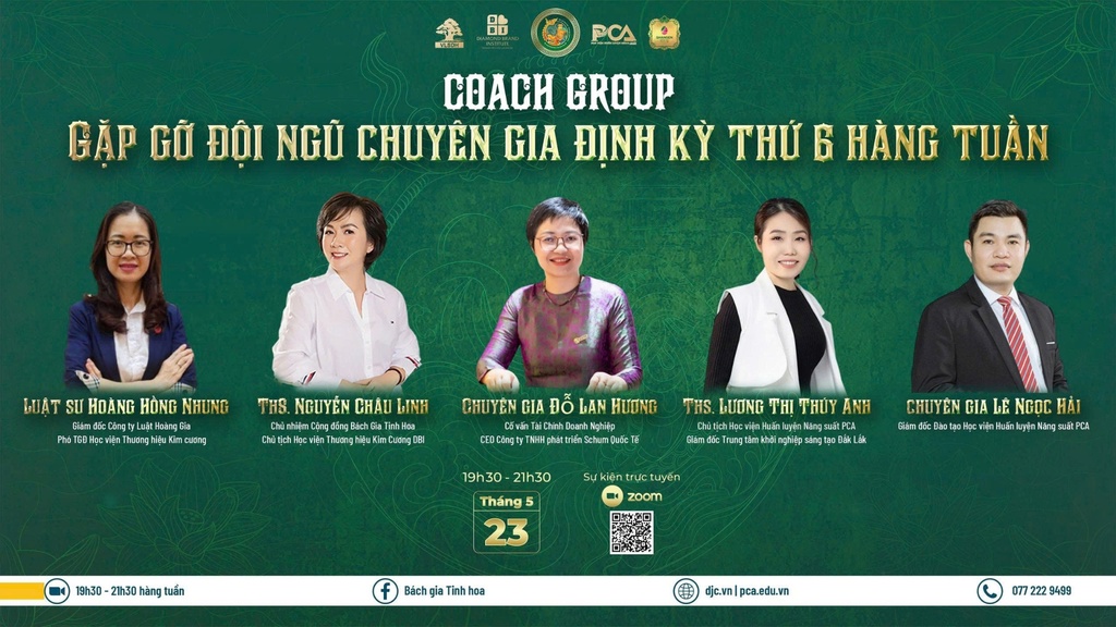 Tham gia Coach Group - Bước đệm cho sự phát triển sự nghiệp
