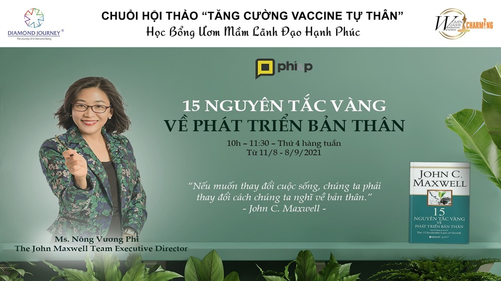 15 nguyên tắc vàng về phát triển bản thân - Tuần 7