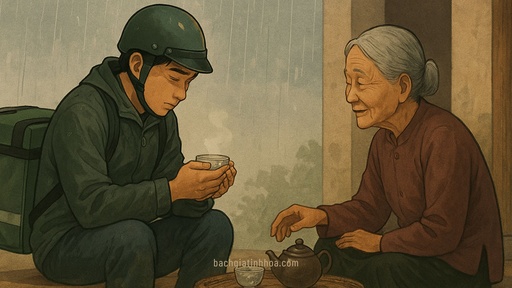 TRUYỆN 25: CHUYẾN GIAO HÀNG TRONG MƯA