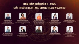 CÔNG BỐ DANH SÁCH BAN GIÁM KHẢO HERITAGE BRAND REVIEW AWARD 2025