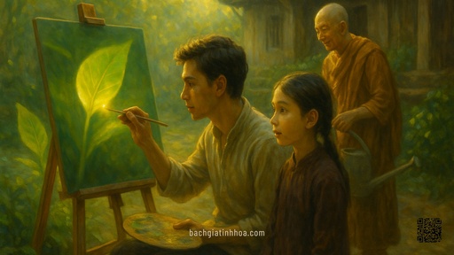 TRUYỆN 57: ÁNH SÁNG TRÊN CHIẾC LÁ NON