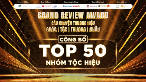 Công bố danh sách Top 50 bài thi vào chung kết Brand Review Award 2023 - 2024 - Nhóm Tộc hiệu