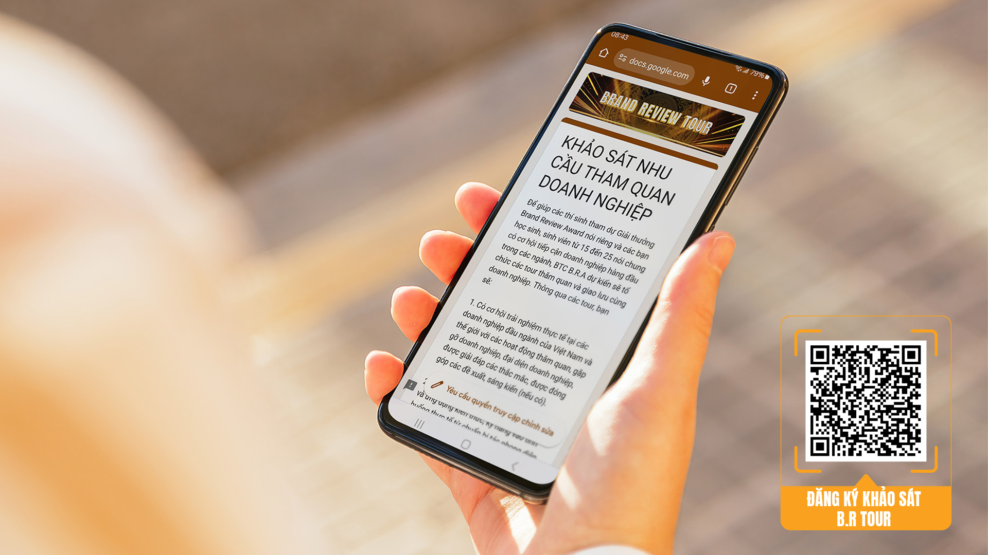 Khảo sát nhu cầu về tour tham quan Doanh nghiệp cao cấp