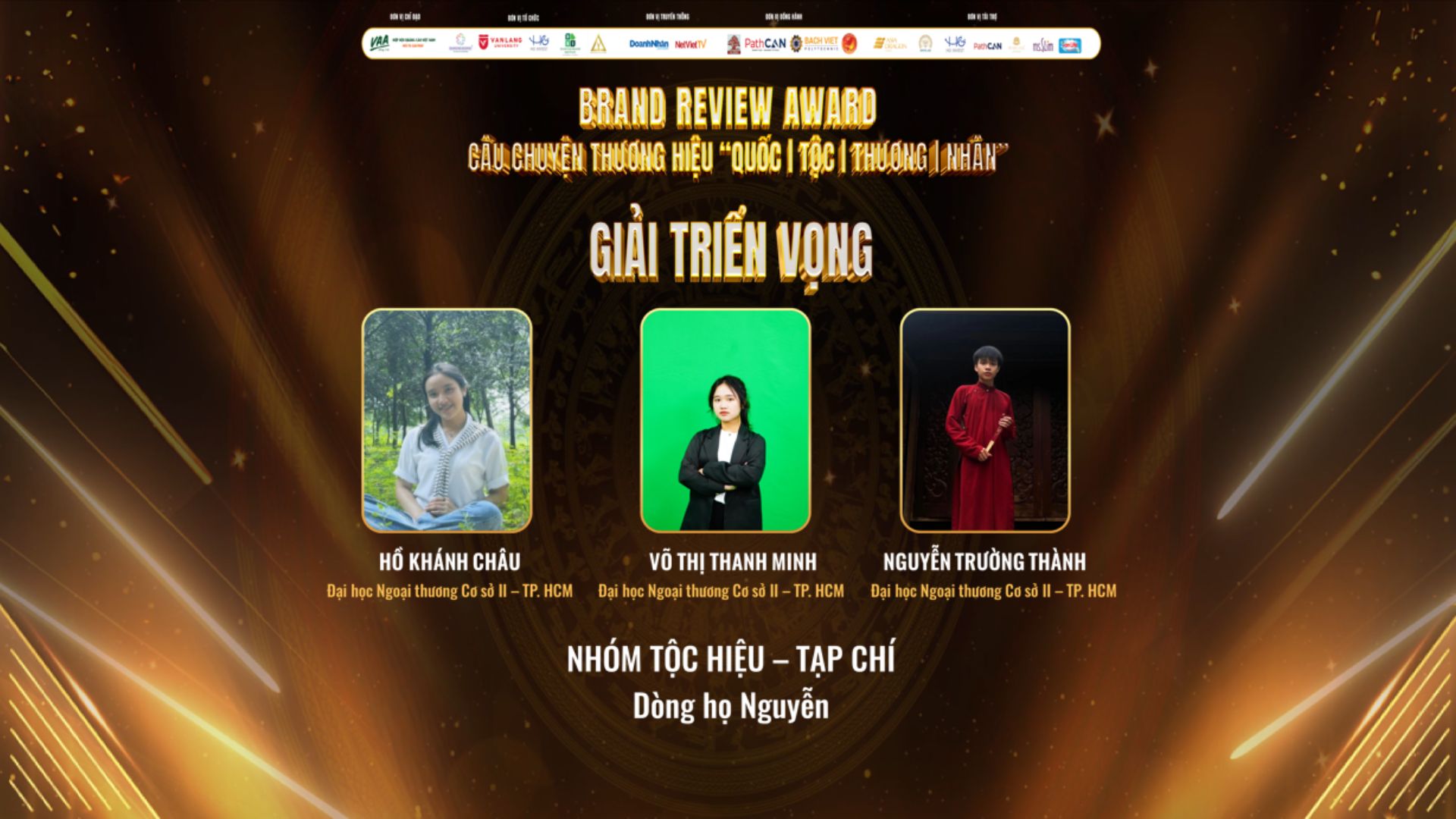 Giải Triển vọng Brand Review Award 2024 - Tạp chí Review Triều Nguyễn