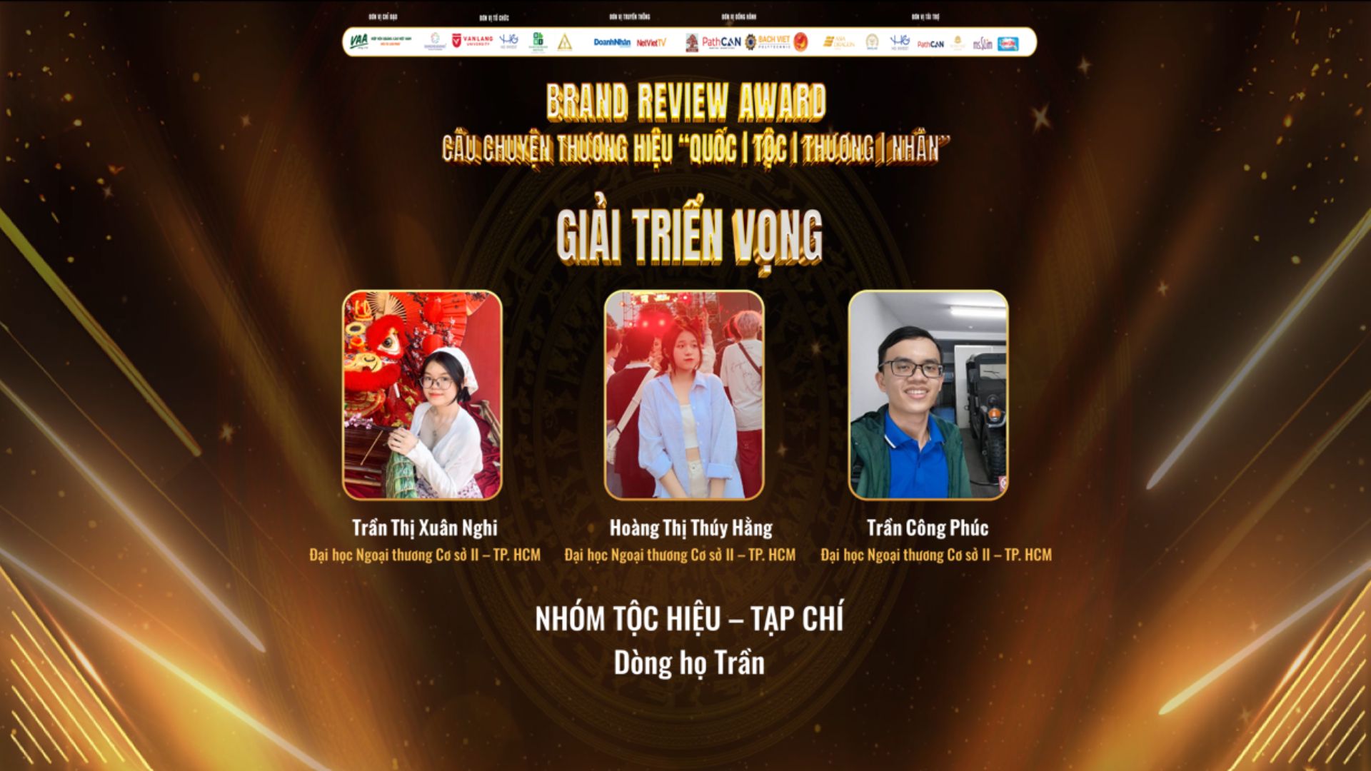 Giải Triển vọng Brand Review Award 2024 - Tạp chí Review Triều nhà Trần