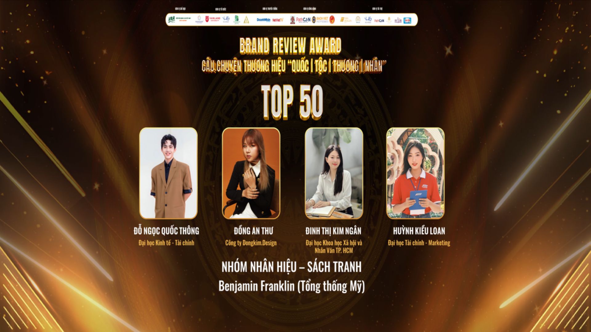Top 50 Giải thưởng Brand Review Award 2024 - Sách tranh Review Benjamin Franklin