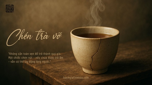 TRUYỆN 1: NGƯỜI GIỮ CHÉN VỠ