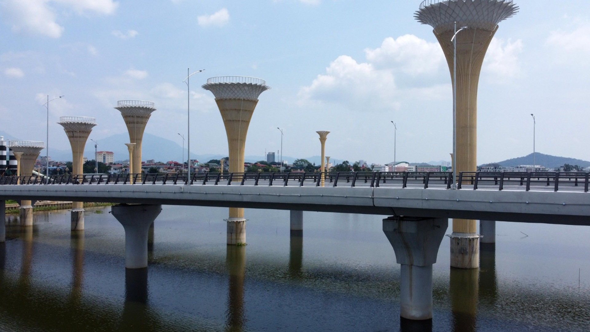 Cầu Đầm Vạc - Biểu tượng mới trong lòng thành phố